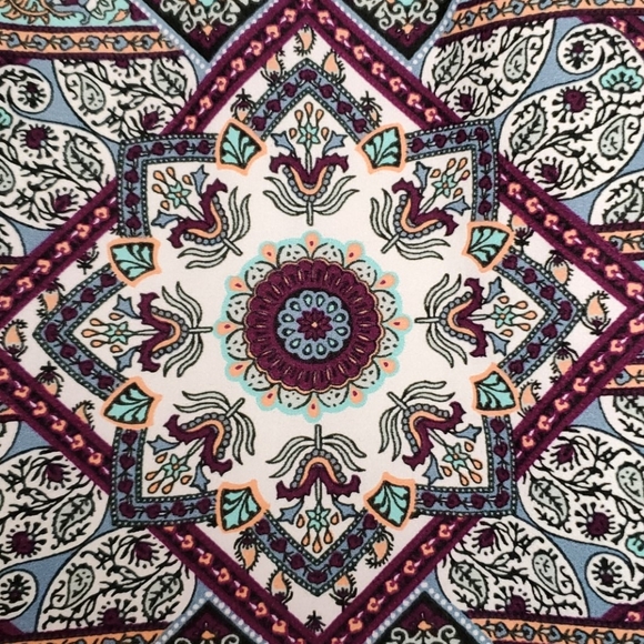 No Comment Mixed Print Sleeveless Mini Dress L - Picture 5 of 8